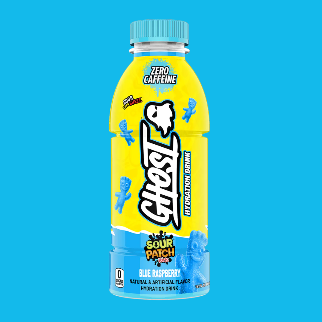 Ghost Hydration Drink Sour Patch Kids Blue Raspberry (500ml)