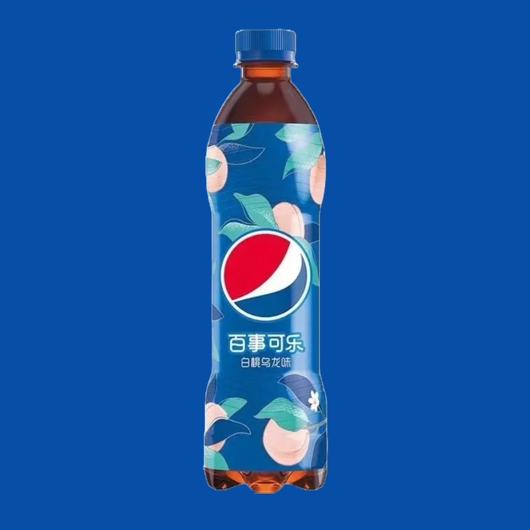 Pepsi White Peach (500ml) China