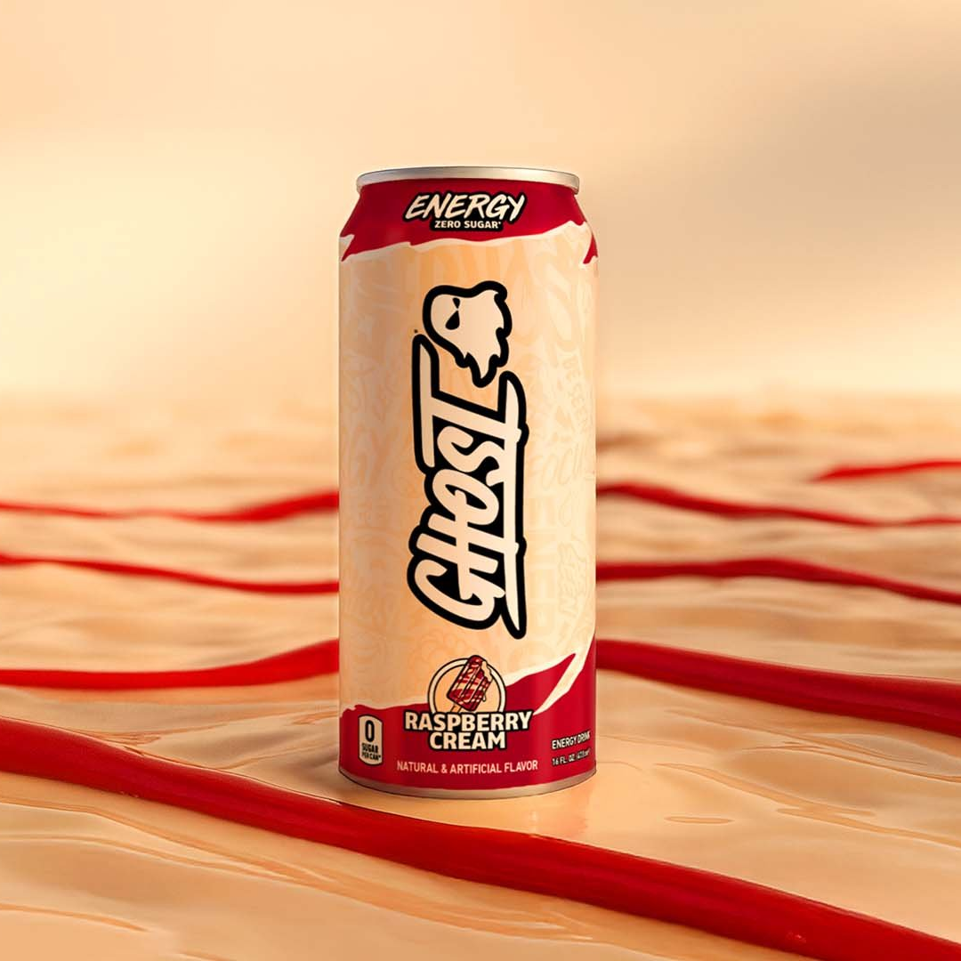 Ghost Raspberry Cream Energy (473ml)