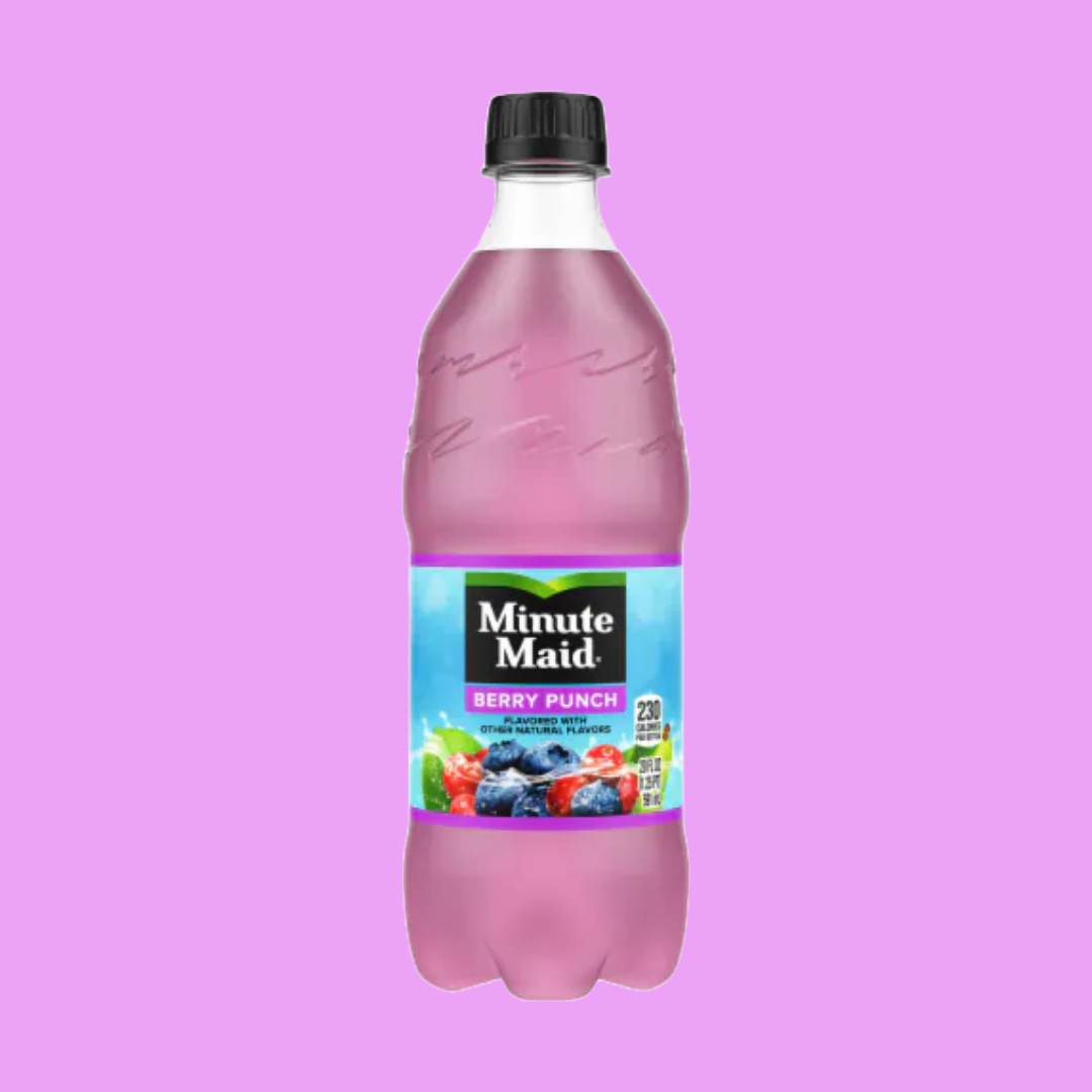 Minute Maid Berry Punch Bottle (591ml) USA