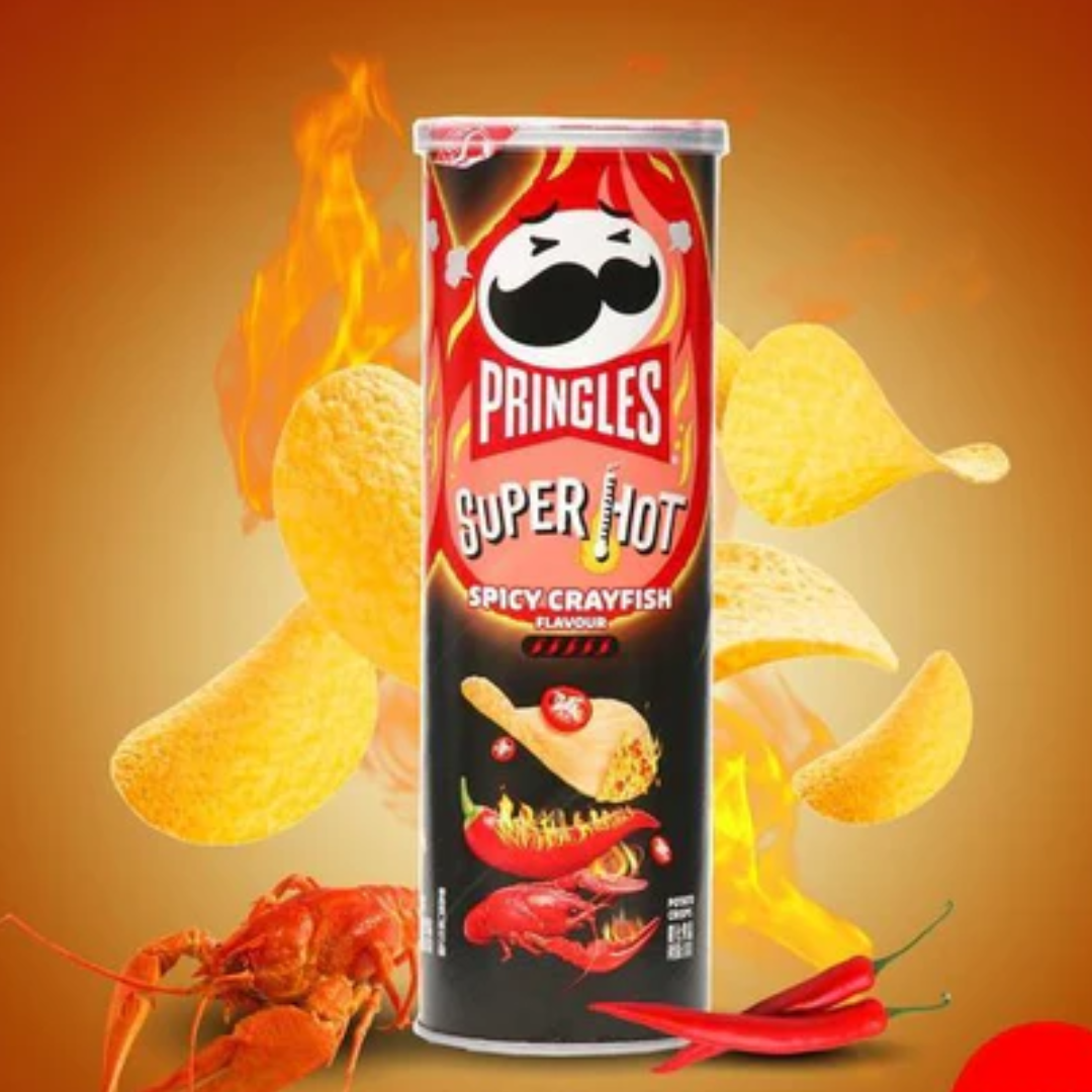 Pringles Spicy Crayfish Flavour 115g (China)