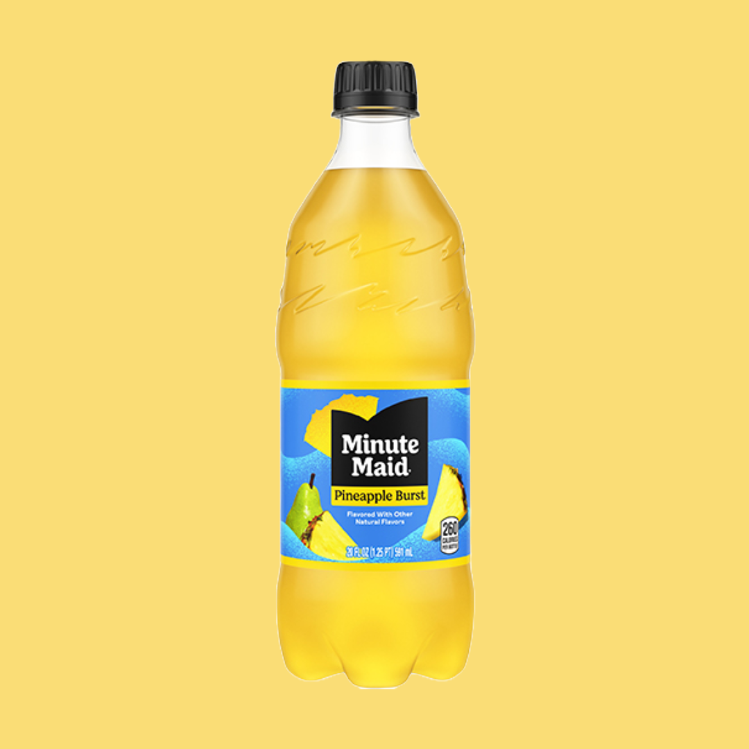 Minute Maid Pineapple Burst Bottle (591ml) USA