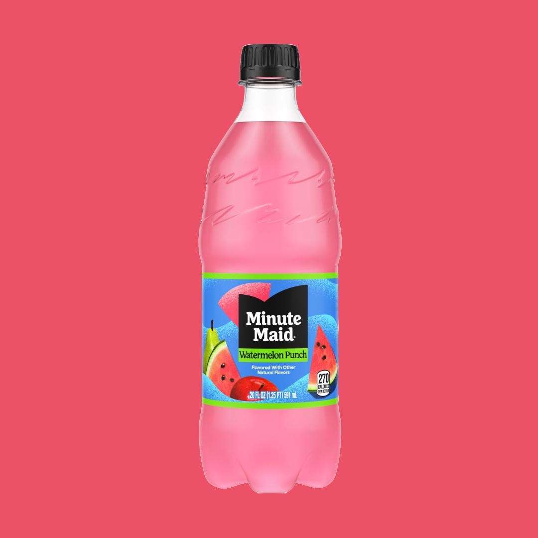 Minute Maid Watermelon Punch Bottle (591ml) USA