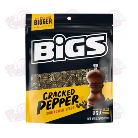 Bigs Cracked Pepper Sunflower Seed (152g)