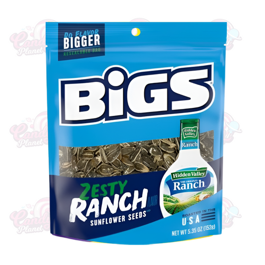 Bigs Zesty Ranch Hidden Valley (152g) USA