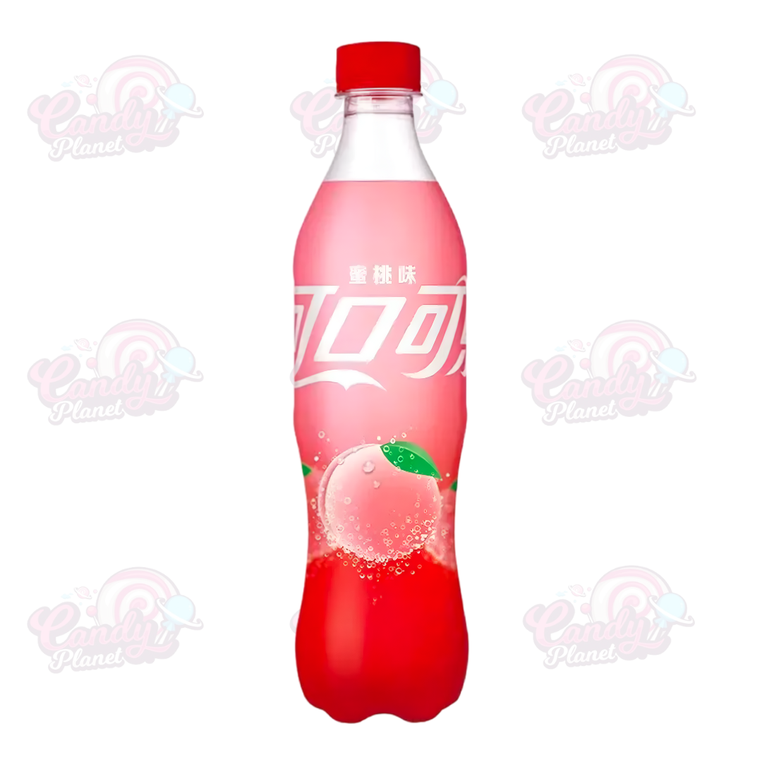 Coca Cola Peach Bottle (500ml) China