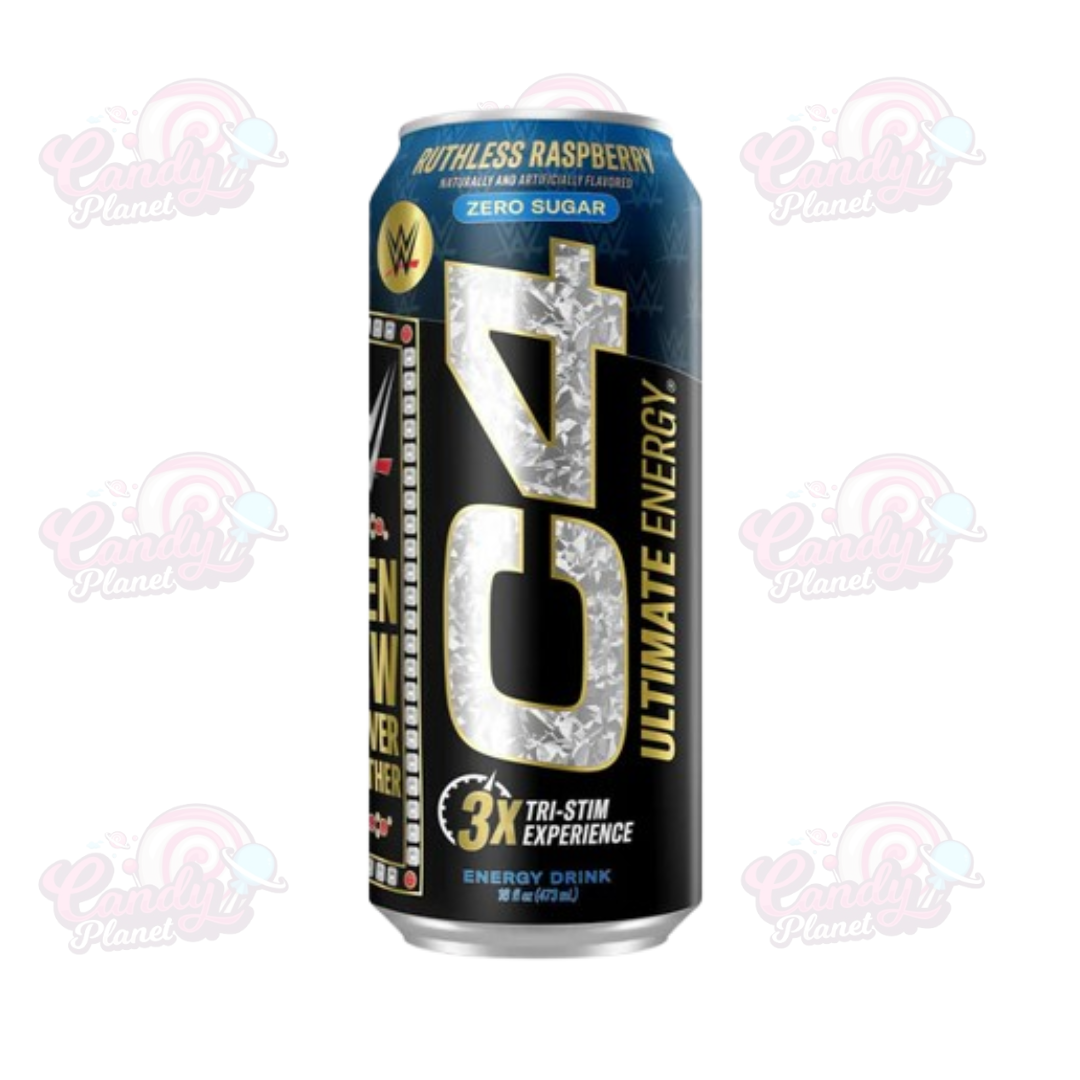 C4 WWE Ruthless Raspberry 3X (473ml)