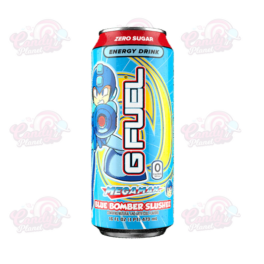 Gfuel MegaMan Blue Bomber Slushie (473ml)