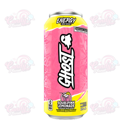 Ghost Sour Pink Lemonade (473ml)