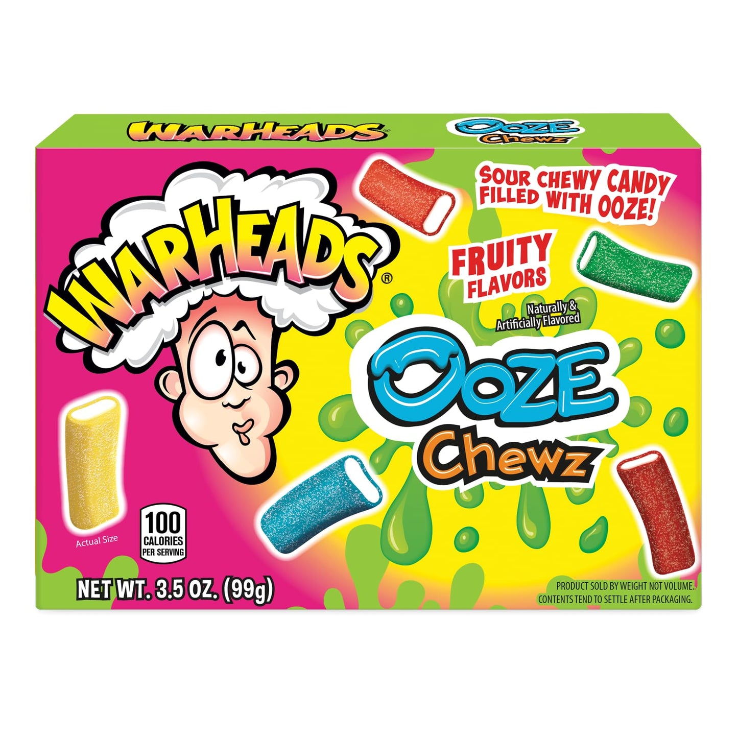 Warheads Ooze Chews Theatre Box (99g)