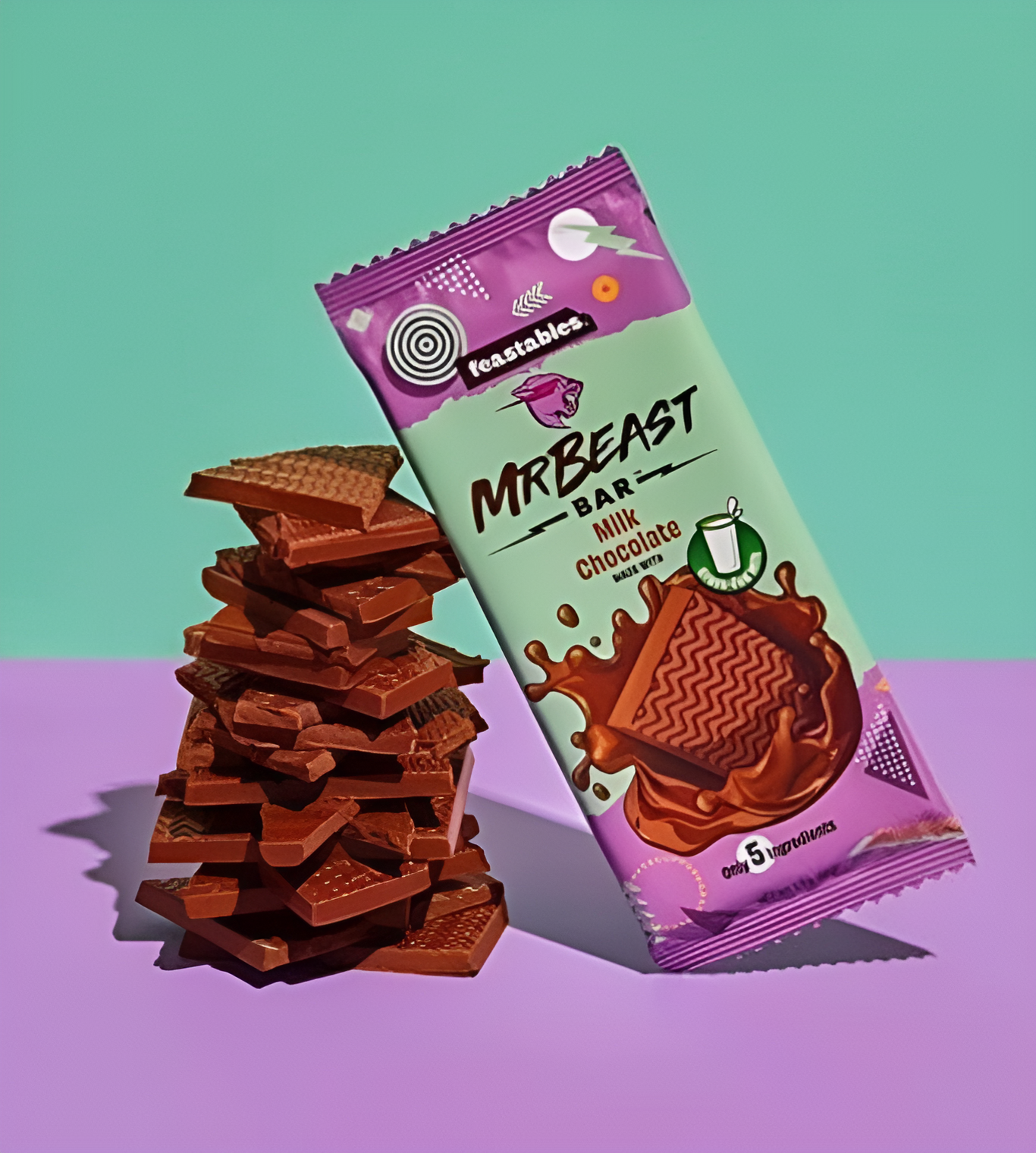 Mr Beast Bar Milk Chocolate (60g)